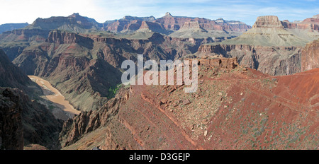 Grand Canyon National Park: den Tipoff - South Kaibab Trail 2592 Stockfoto