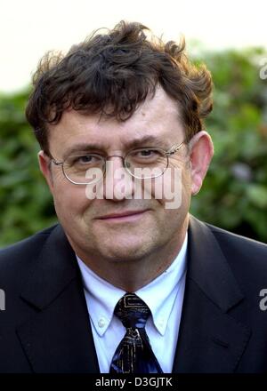 (Dpa) - Guenther Heinrich, CEO von PharmTech Solutions, 7. Juni 2004 in San Francisco, Kalifornien, USA, abgebildet. Stockfoto