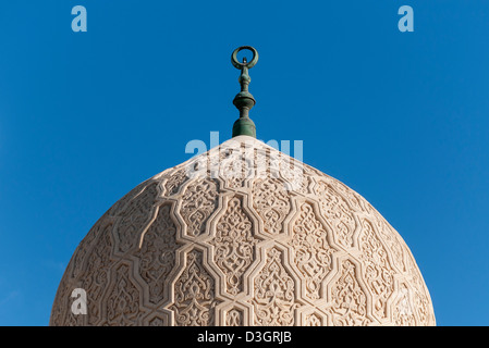 Kuppel der Moschee El-Mursi Abul-Abbas (Abu al-Abbas), Alexandria, Ägypten Stockfoto