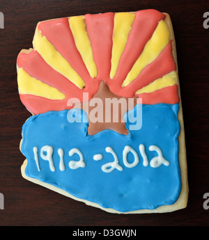 Arizona Centennial Cookie am Grand-Canyon-Nationalpark 3394 Stockfoto