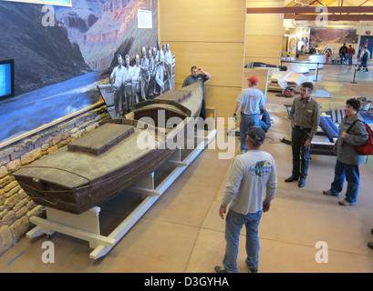 Grand Canyon Nat Park: Besucherzentrum Ausstellung Installation 2364 Stockfoto