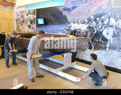 Grand Canyon Nat Park: Besucherzentrum Ausstellung Installation 2318 Stockfoto