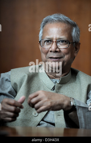 Wolfsburg, Deutschland, Professor Muhammad Yunus Nobel Friedenspreis Stockfoto