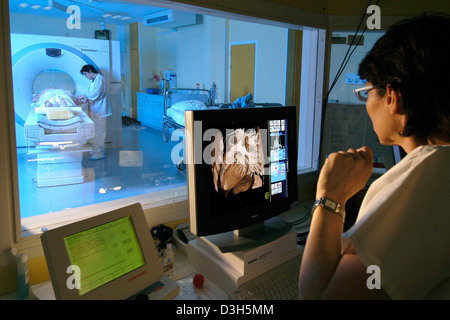 CT-SCANNER Stockfoto