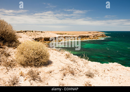 Australische Küste entlang der Yorke Peninsula Stockfoto