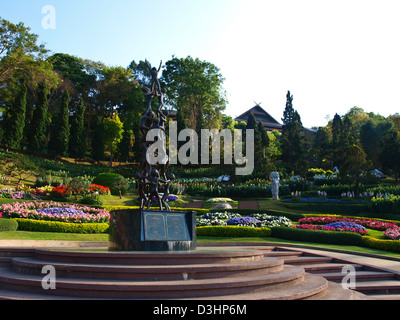 Mae Fah Luang Garten auf Doi Tung Chiang Rai, Thailand Stockfoto