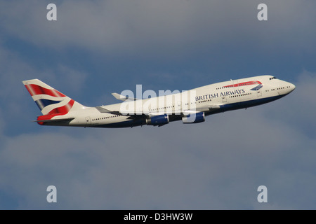 BRITISH AIRWAYS IAG BOEING 747 Stockfoto