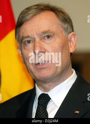 (Dpa) - Bundespräsident Horst Köhler in Japan, 7. April 2005 abgebildet. Stockfoto