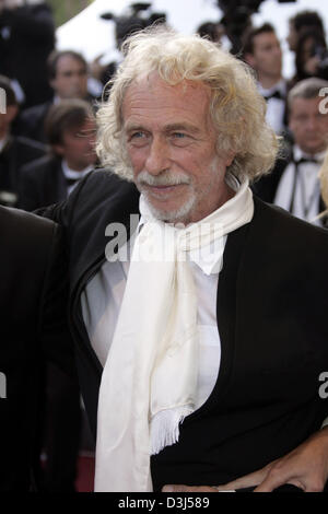 (Dpa) - französischer Schauspieler Pierre Richard bei der Premiere des Films "Star Wars Episode 3 - die Rache der Sith" bei der 58. Internationalen Filmfestspiele Cannes, Frankreich, 15. Mai 2005. Stockfoto