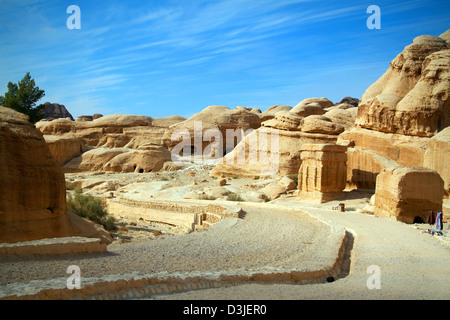 Petra, Jordanien Stockfoto