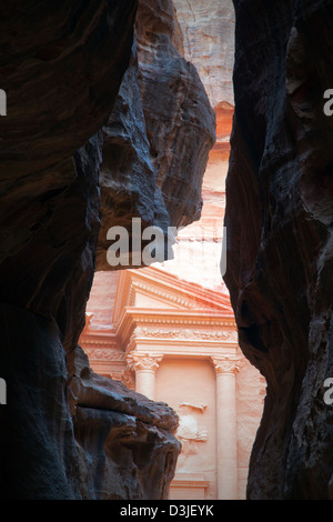 Petra, Jordanien Stockfoto