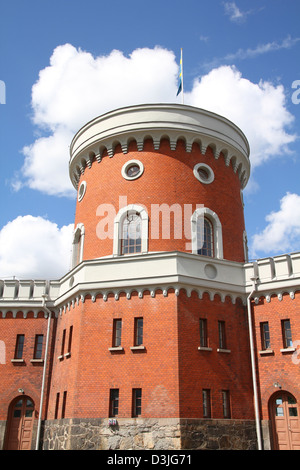 Stockholm, Schweden. Gemauertes Schloss auf Insel Kastellholmen. Stockfoto