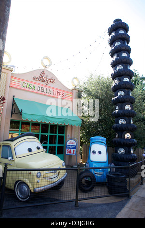 Disneyland Paris - Fahrten, Zeichen, Unterhaltung, Theme Park Stockfoto