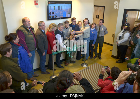 Grand Canyon SRM Anlage Hingabe 0975 - 15. Januar 2013 Stockfoto