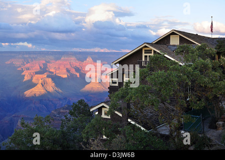 Grand Canyon National Park: Kolb Studio Sonnenuntergang 0131 Stockfoto