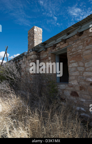 Homer Wilson Ranch, Big Bend National Park, Texas, USA, Big Bend, historische, historischer Ort, Geschichte, Stuck, Stein, Stockfoto