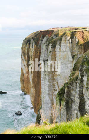 Kreidefelsen Sie bei Etretat, Haute Normandie, Frankreich Stockfoto