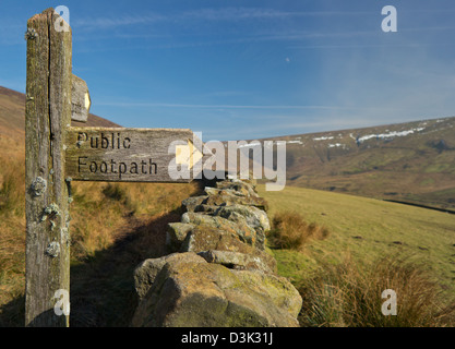 Landschaft rund um Fairsnape verliebte sich in den Wald von Bowland Stockfoto