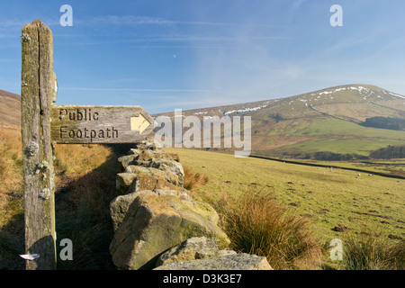 Landschaft rund um Fairsnape verliebte sich in den Wald von Bowland Stockfoto