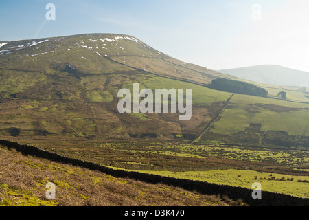 Landschaft rund um Fairsnape verliebte sich in den Wald von Bowland Stockfoto