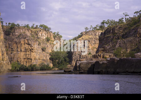 Nitmiluk National Park (ehemals Katherine Gorge NP) und Katherine River, Northern Territory, Australien Stockfoto