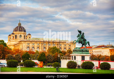 Denkmal zu Ehren Erzherzog Charles von Österreich (Erzherzog Karl) in Wien Stockfoto