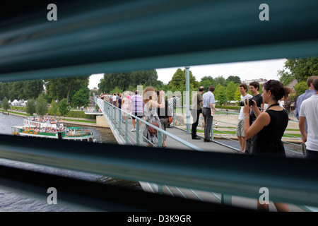 Berlin, Deutschland, Tag der offenen Tür im Bundeskanzleramt Bundeskanzler garden Stockfoto