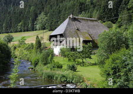 Bauernhaus in Hornberg, Schwarzwald, Deutschland. Stockfoto