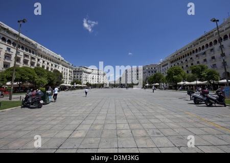 Aristoteles-Platz, Thessaloniki, Makedonien, Griechenland Stockfoto
