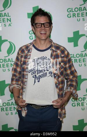 Johnny Knoxville kommt bei Global Green USA 10. Jahrestag-Pre-Oscar-Party im Avalon in Los Angeles, USA, am 20. Februar 2013. Foto: Hubert Boesl Stockfoto