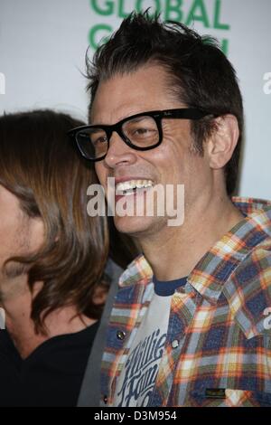 Johnny Knoxville kommt bei Global Green USA 10. Jahrestag-Pre-Oscar-Party im Avalon in Los Angeles, USA, am 20. Februar 2013. Foto: Hubert Boesl Stockfoto