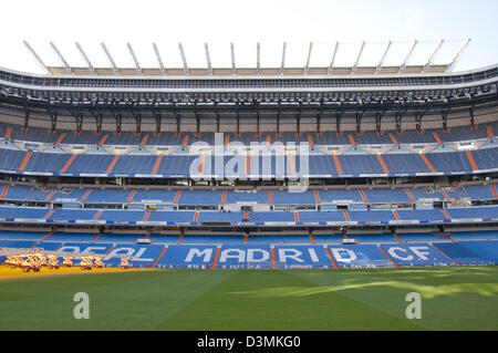 Das Bernabau-Stadion in Madrid Stockfoto