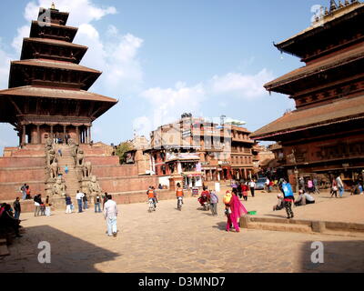 Die Patan Durbar Square, in der Nähe von Kathmandu, Nepal. Stockfoto