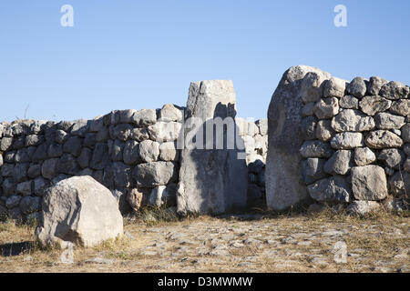 Yerkapi, archäologische Zone von Hattusa, Zentral-Anatolien, Türkei, Asien Stockfoto