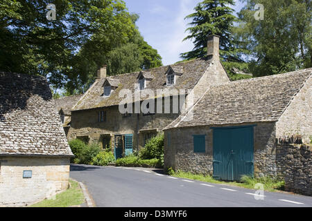 Cotswold Cottages Snowshill Gloucestershire England UK Stockfoto