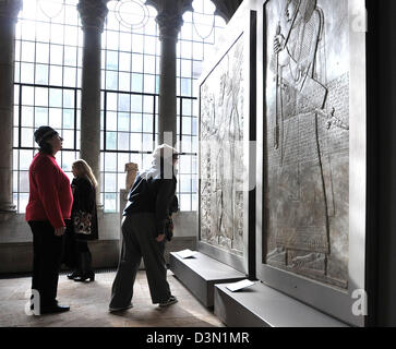 Kunst der antiken Mittelmeerraum Halle, ist Teil der neuen Erweiterung an der Yale University Art Gallery. New Haven CT Stockfoto