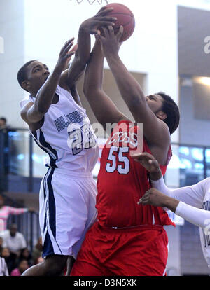 New Haven--Hillhouse Vs Wilbur Cross Spiel Action. Hillhouse schlagen Cross 52-31. Foto-Peter Casolino Stockfoto