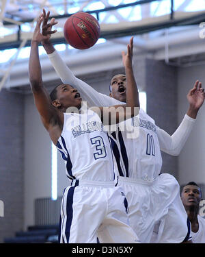 New Haven--Hillhouse Vs Wilbur Cross Spiel Action. Hillhouse schlagen Cross 52-31. Foto-Peter Casolino Stockfoto