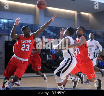 New Haven--Hillhouse Vs Wilbur Cross Spiel Action. Hillhouse schlagen Cross 52-31. Foto-Peter Casolino Stockfoto