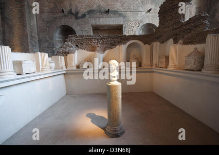 Italien, Latium, Rom, Terme di Diocleziano, Thermen des Diokletian, Stein Skulptur Stockfoto