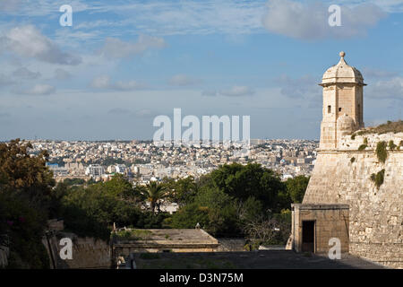 Floriana, Malta, Blick über Floriana Stockfoto