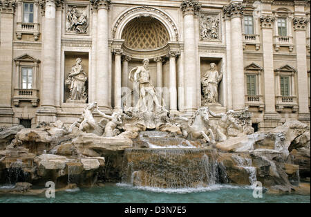 Rom, Italien, den Trevi-Brunnen Stockfoto