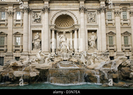 Rom, Italien, den Trevi-Brunnen Stockfoto