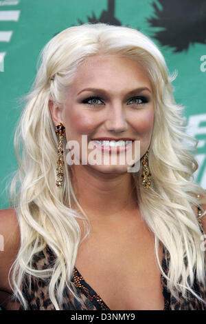 US-Brooke Hogan kommt für die 2006 MTV Movie Awards in Los Angeles, USA, Samstag, 3. Juni 2006. Foto: Hubert Boesl Stockfoto