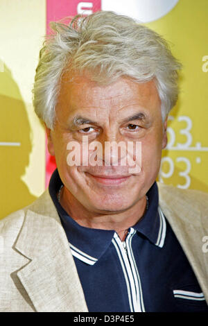 Italienischer Schauspieler Michele Placido abgebildet auf einem Fototermin für die Jury-Mitglieder bei der 63. Filmfestspiele von Venedig, Venedig, 30. August 2006. Foto: Hubert Boesl Stockfoto