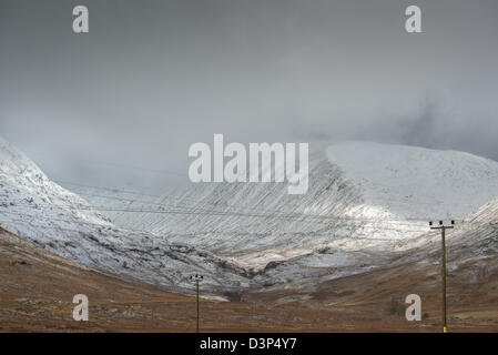 Allt Mhoille, schottischen Highlands. Stockfoto