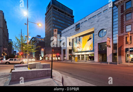 Museum der bildenden Künste / Musée des Beaux-Arts, Downtown Montreal, Quebec, Kanada Stockfoto