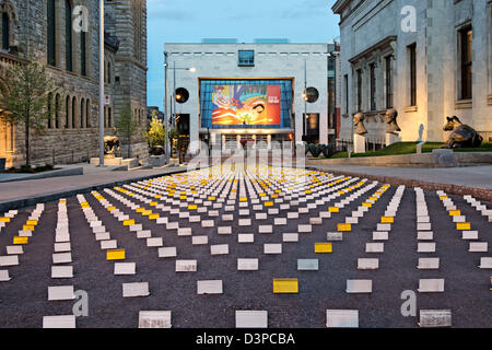 Museum der bildenden Künste / Musée des Beaux-Arts, Downtown Montreal, Quebec, Kanada Stockfoto