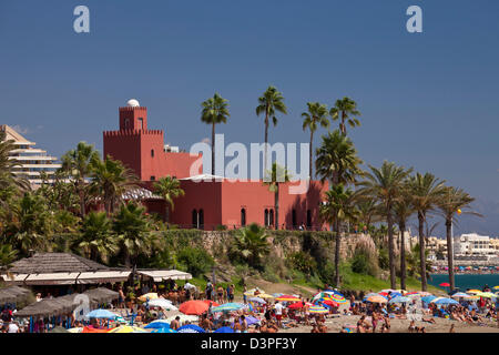 Castillo El Bil-Bil, Benalmadena Stockfoto