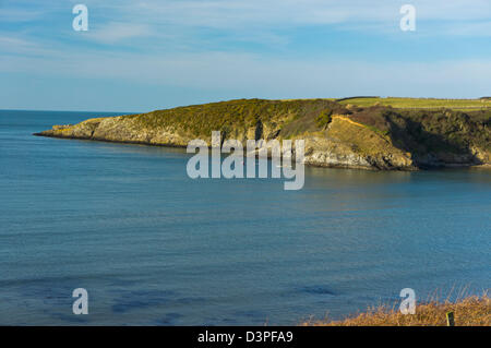 Cemaes Bay Harbour Anglesey North Wales Uk. Stockfoto